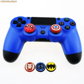 

5Colors Avengers Spiderman Thumb Stick Grip Cap Thumbstick Joystick Cover Case For PS4 PRO Xbox One 360 Switch Pro Controller