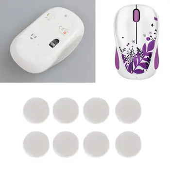 

2 Sets/pack Tiger Gaming Mouse Feet Mouse Skate For Logitech G1 MX300 M100 M235 Mouse White Teflon Mouse Glides Curve Edge