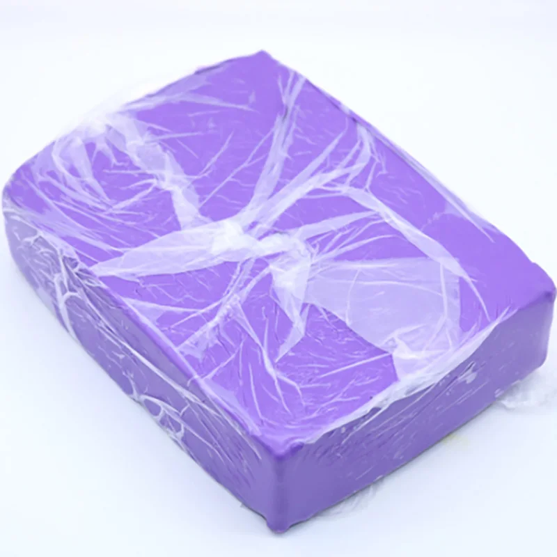 purple 1 кг/упак. Профессиональная мягкая полимерная глина DIY для выпечки синего керамического пластилина лепки керамической куклы - Цвет: purple