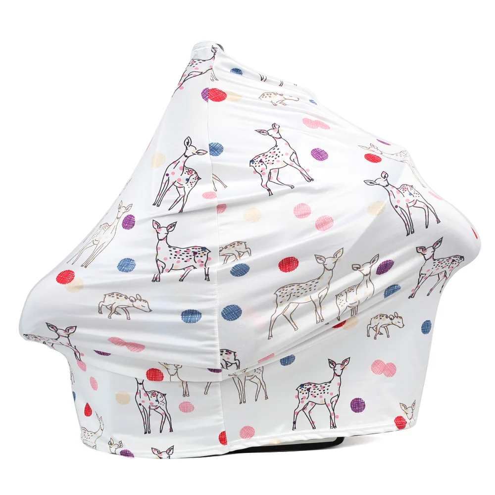 Baby Nursing Cover Car Seat Cover Multi-use Breathable Mother Breastfeeding Baby Nursing
