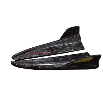 

Forged Carbon Fiber Rear Bumper Lip Splitters Aprons Flaps for Benz C class W205 C205 C63 2014 - 2019 forging Car wrap angle