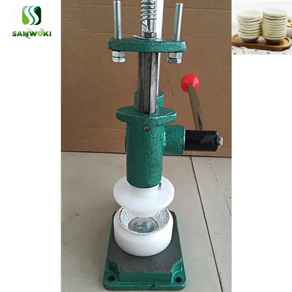 Manual Egg Tart Crust Presser Machine Tartlet Skin Forming Machine