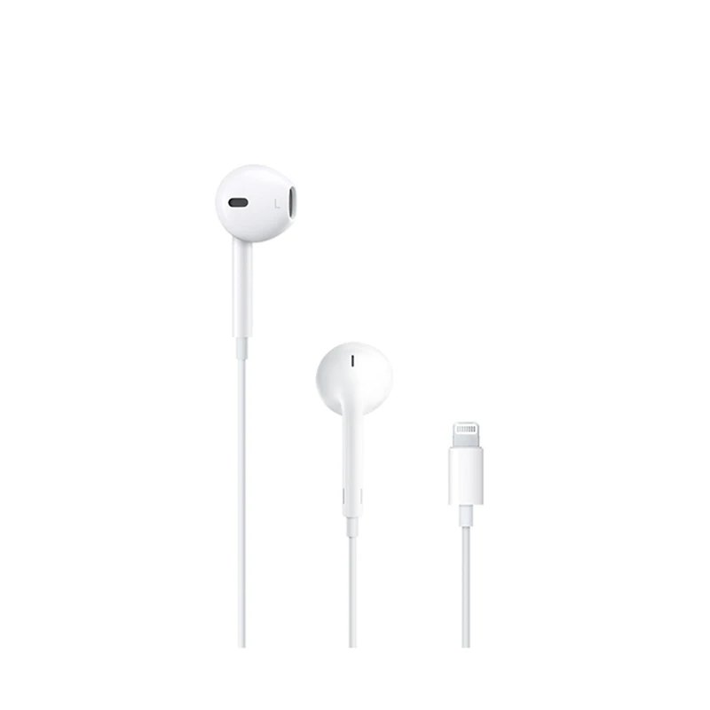 Аутентичные Apple наушники для мобильных телефонов Apple EarPods с разъемом Lightning наушников для iPhone 7/8/X/XS MAX iPad Mac с микрофоном