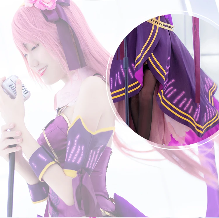 VOCALOID Luka 10th anniversary платья маскарадный костюм платье женское
