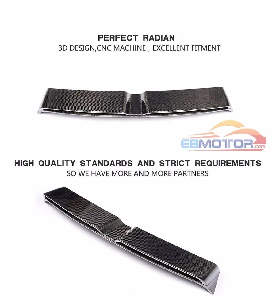 ebmotor-com Real carbon fiber roof spoiler wing for Audi A1 8X 2011-2014 A091 9_7044