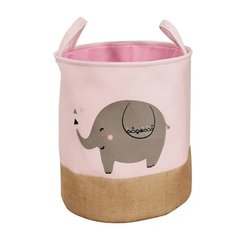 

Foldable Storage Bins Thickened Large Laundry Basket Fabric Storage Basket Collapsible Organizer Bin with Handles for Closet Toy