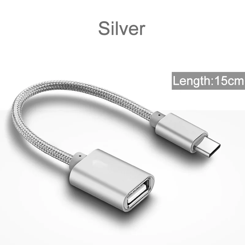 power converter for cell phone USB Type-C OTG Adapter Cable for Samsung Galaxy Tab S4 S5e S6 S7 Lite FE A 8.0 8.4 10.1 10.5 A7 USB C Cable Tablet OTG Converter hdmi phone adapter Adapters & Converters