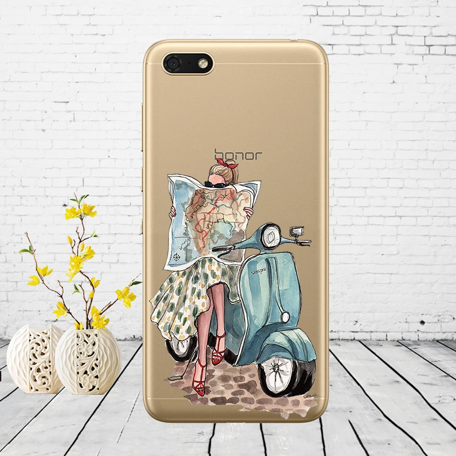 Силиконовый чехол для 5,45 дюймов huawei Y5 PRIME чехол Мягкая задняя крышка чехол для huawei Y5 чехол Coque бампер сумки