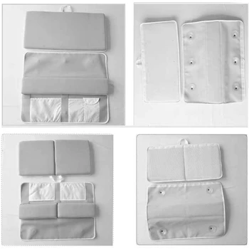 

Bath Kneeler Pad Washable Elbow Rest Safety Comfortable Cushion Support Strength Suction Mat Baby Grey Non Slip Thick