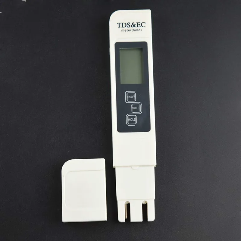 New TDS EC Meter Temperature Tester pen 3 In1 Function Conductivity Water Quality Measurement Tool TDS&EC Tester 0-9990ppm