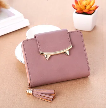 

Women's Wallet Short Women Coin Purse Fashion Wallets For Woman Card Holder Small Ladies Wallet Female Hasp Mini Clutch For Girl