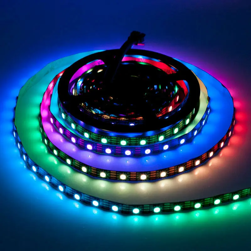 Пиксельная светодиодная RGB ленсветильник WS2815 (WS2812B/WS2813) индивидуальное