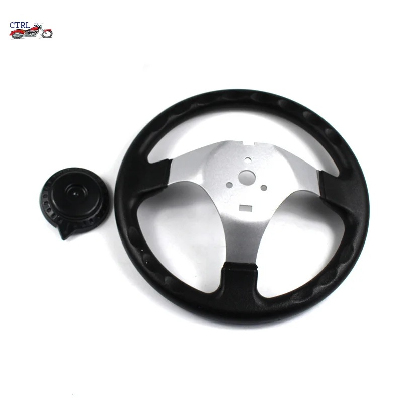 

270Mm Off-Road Kart Steering Wheel For Electric Go Kart Off-Road Scooter Karting Balance Car
