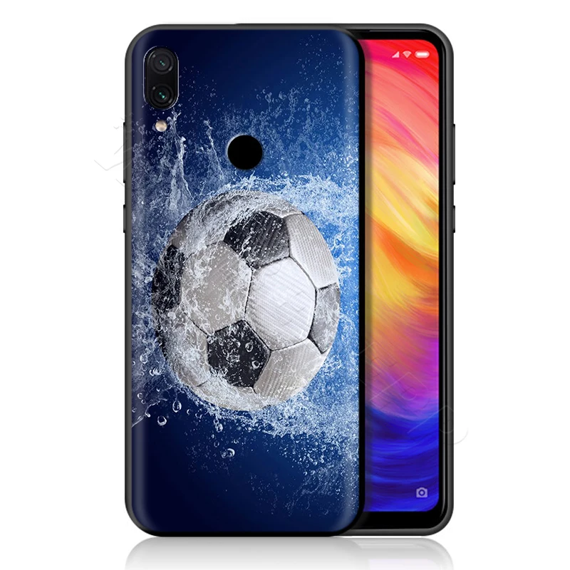 6 Футбол спортивный чехол для Xiaomi Redmi 4A 4X5 5A 6 6A 7 7A S2 Примечание Go K20 Pro Plus премьер-8 T - Цвет: 6