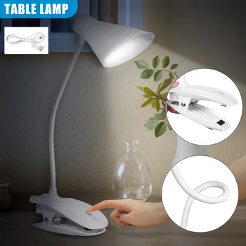 

Newly Retro Clipping-on Table Lamp with 3 Adjustable Light Modes Eye Protection Reading Light