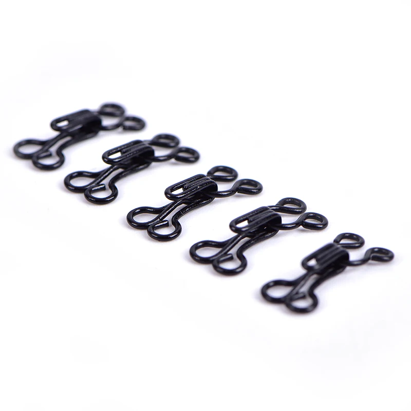 100Sets 5 Colors Brass Garment Hook and Eye 12mm Mini Sewing Hooks and Eyes  Closure for Bra Clothing Craft Garment Accessories - AliExpress