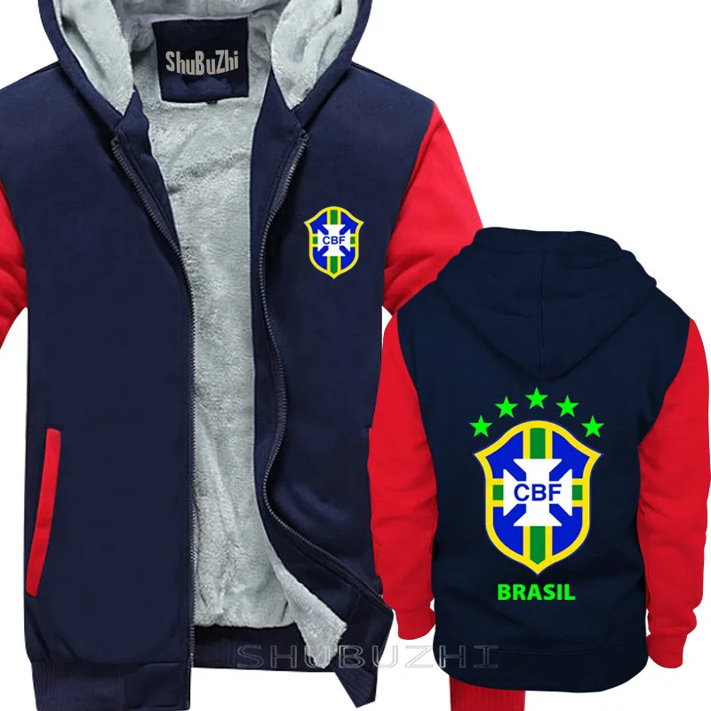 Хлопковые толстовки с капюшоном shubuzhi из бразильского хлопка для мужчин, футболист Legend Soccers, Толстая куртка, забавные толстовки, большие размеры sbz5523