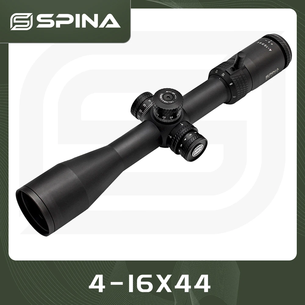 Тактический Оптический прицел SPINA OPTICS 4-16x44 оптический с длинной трубкой 30 мм для