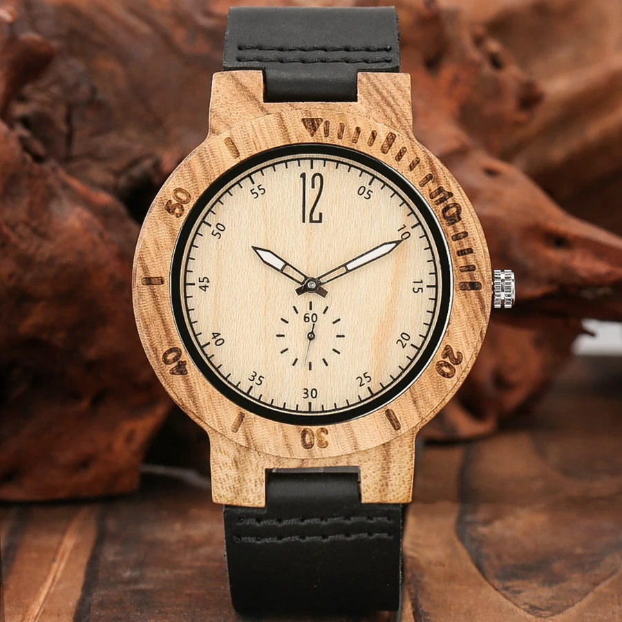 Customized Quartz Wooden Watch TO MY Husband I LOVE YOU Chain Clock Anniversary Gifts to My Soulmate Best Friend Unique Watches