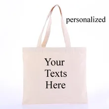 Персонализированные Холст Tote свадебный подарок подружки невесты свадебные вечерние помолвки путешествия сумки для медового месяца