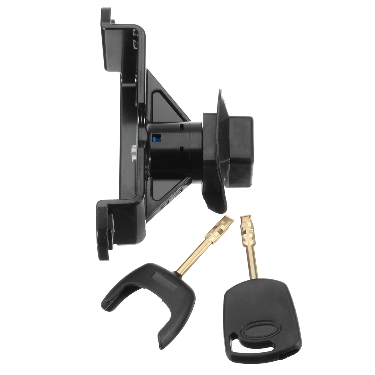 One Lock Latch Cylinder And Two Keys Bonnet Lock Latch Cylinder 2 Keys For FORD TRANSIT 2006-2011 MK7