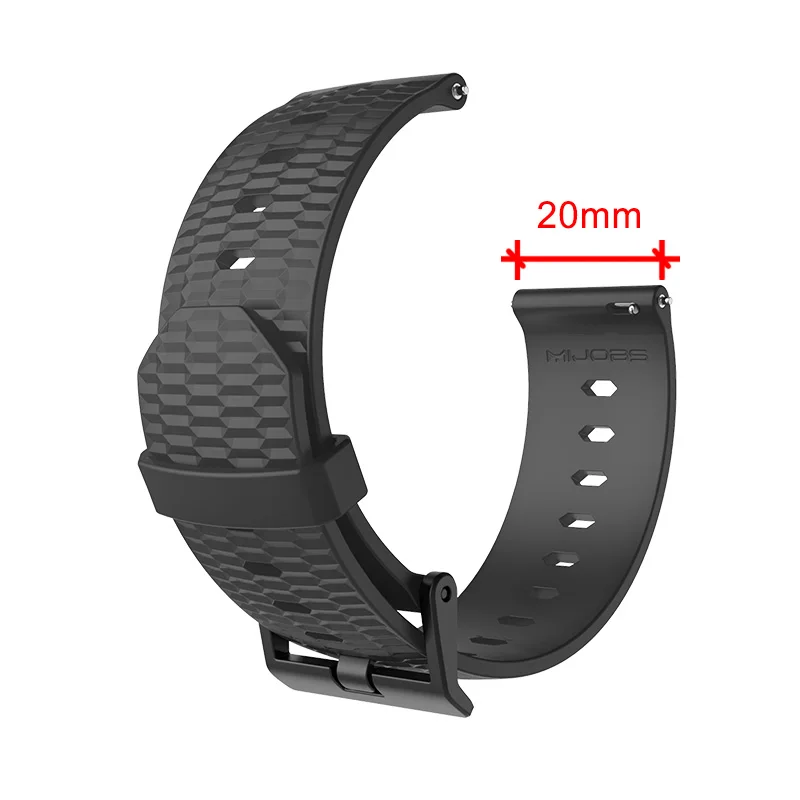 Ремешок силиконовый для смарт-часов Huawei Samsung Huami Garmin 22 мм 20 | Электроника