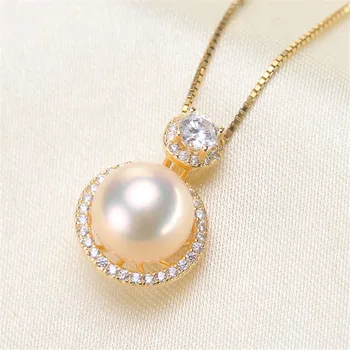 

5PCS/10PCS Wholesale Pearl Pendant Base diy Jewelry Making Bail Beads Cap Connectors Classic Pendants Findings for Women