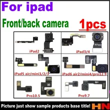 1 шт. большая задняя камера модуль гибкого объектива основная передняя сторона маленькая камера гибкий кабель для iPad Air Mini 1 2 3 4 5 6 CDMA 4G 3g Wifi