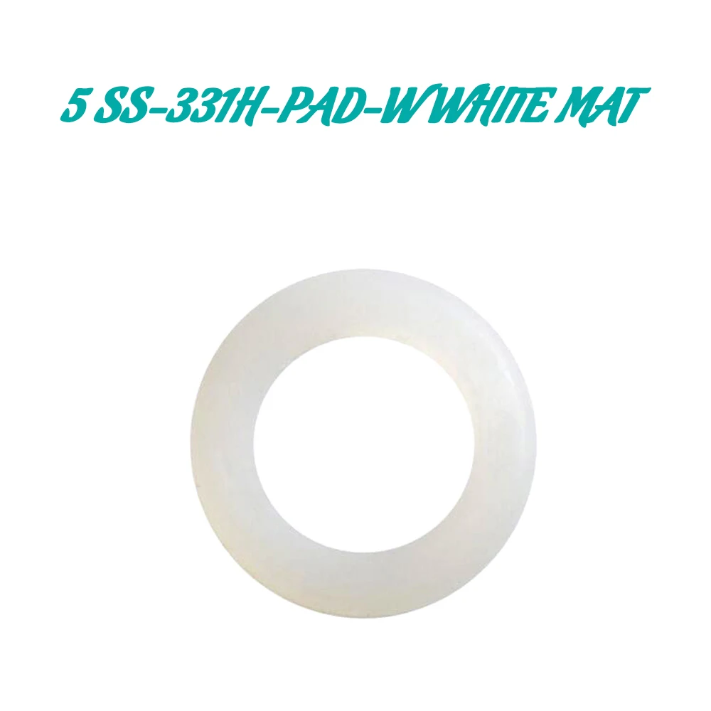 White mat Pro'sKit аксессуары для SS-331H электрическая станция для распайки оловянного пистолета всасывающий оловянный насос фильтр труба сопло нагреватель игла коврик пружина - Цвет: White mat