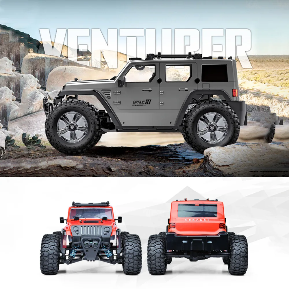 1/14 RC Автомобиль 2,4G 4WD высокая скорость гоночный автомобиль скалолазание Электрический пропорциональный контроль RC автомобиль внедорожные Грузовики Игрушки для детей