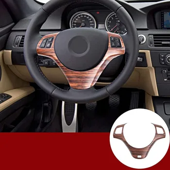 

Car Steering Wheel Cover Decoration Frame Accessories For-BMW E87 1 Series 2004-2011 E90 3 Series 2005-2012