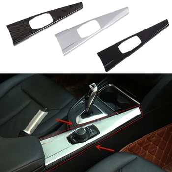 

Car Accessories Chrom/Carbon Fiber ABS Interior Multimedia Panel Cover Trim for BMW 3 Series F30 F34 2013-2018 Auto Decoration