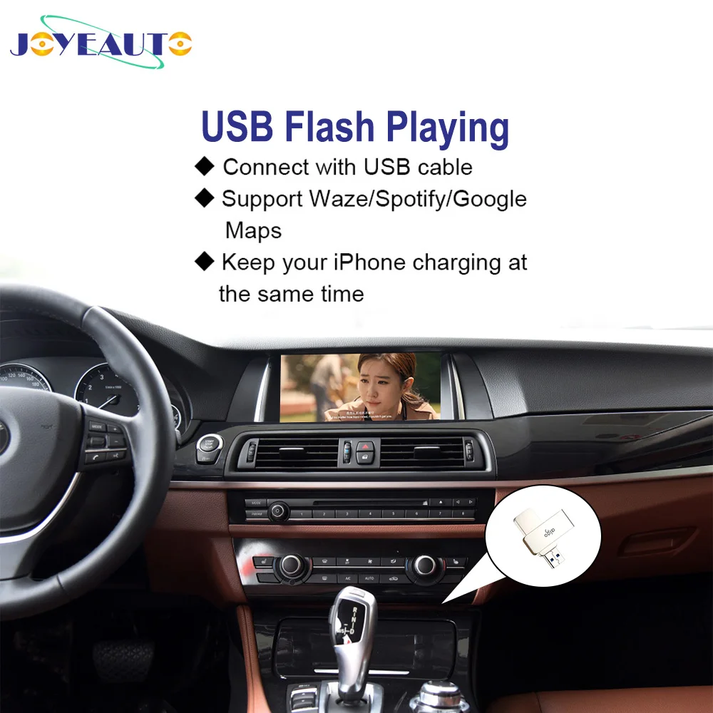 Joyeauto wifi беспроводной Apple Carplay Airplay NBT 5 серии F07 F10 F11 F18 2013- для BMW Car Play Android авто зеркало IOS 13