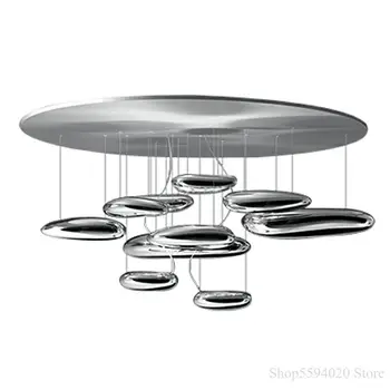 

Mercury Led Luster Indoor Lighting Lamps Luminary Ceiling Lights Suspend Decoration Led Fixture Fixtures Metal LED Bulbs 3 Years