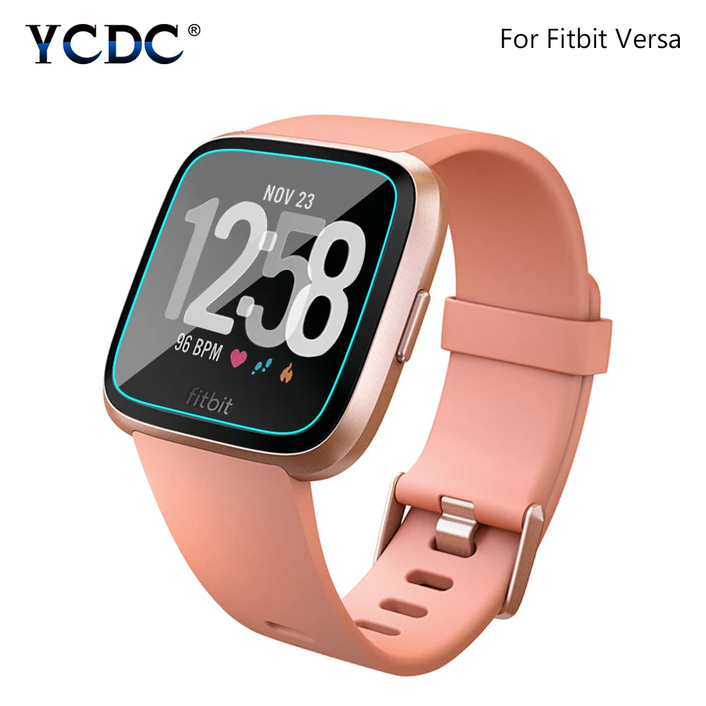 

Anti-bump HD Clear Screen Protector 0.26mm Protective Film For Fitbit Versa
