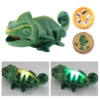 Remote Control Chameleon Toy Realistic Animal Infrared RC Chameleon Fake Chameleon Toys Electric Toys Party Favors Party Supply 2