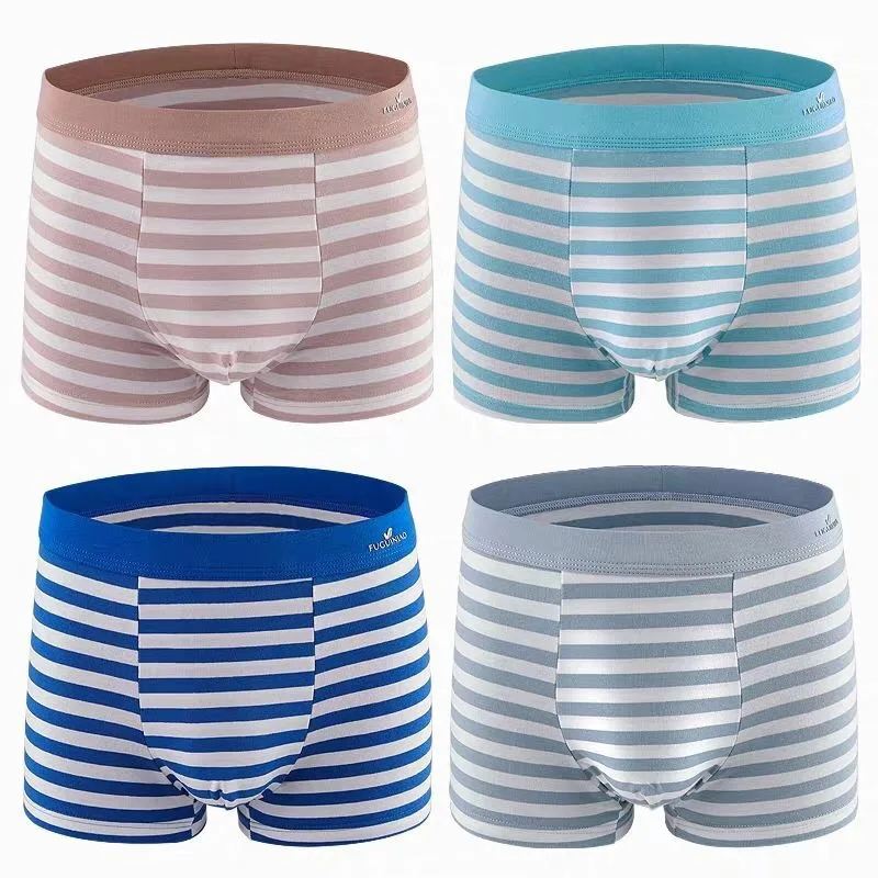 4 шт. Мужское нижнее белье шорты 4-Pack дышащие освежающие камуфляжные Боксеры Нижнее белье 19 осень/зима стиль