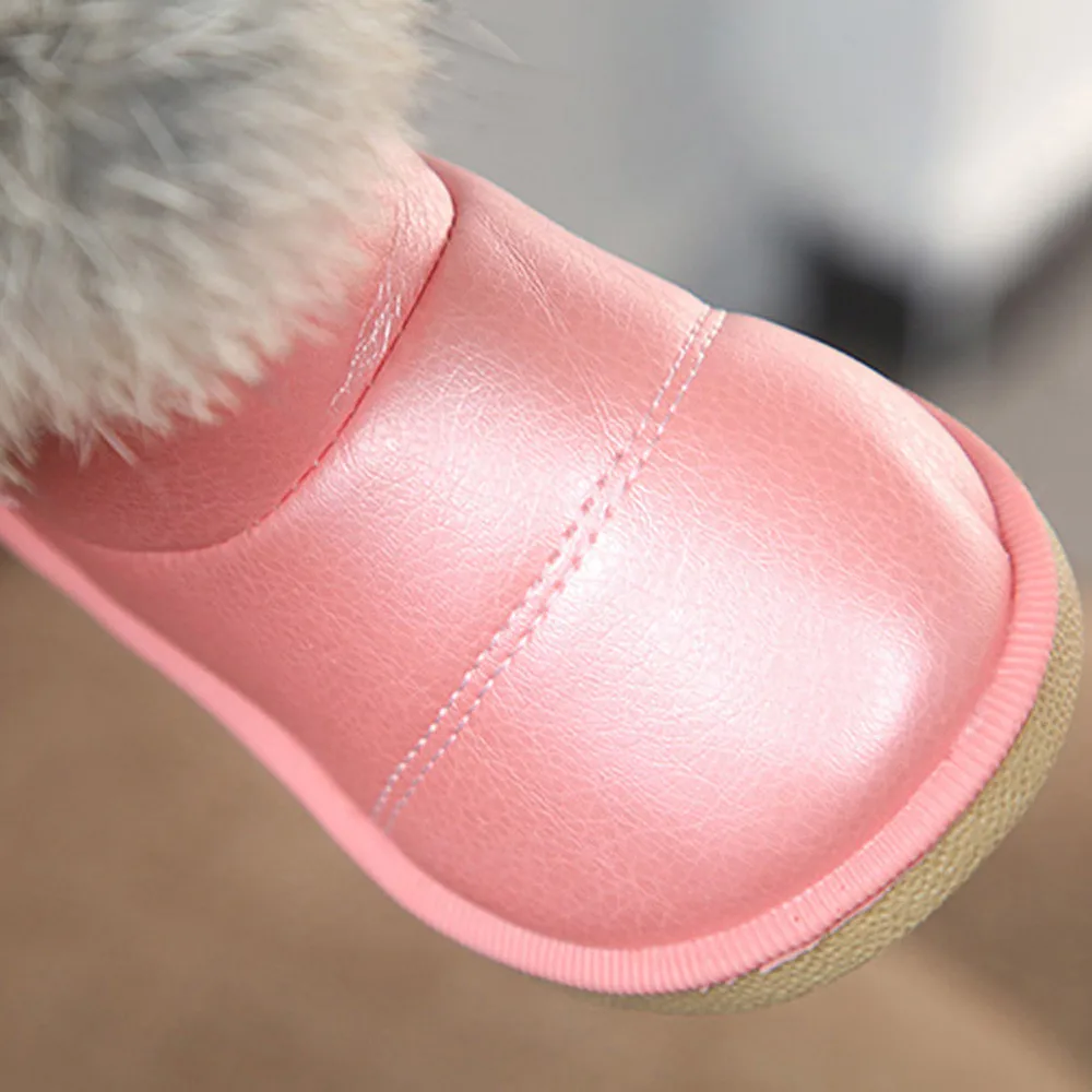 Детская обувь для младенцев, мальчиков и девочек, зимние сапоги из искусственной кожи, теплые зимние ботинки, жесткие ботинки на резиновой подошве, Schoentjes Meisje