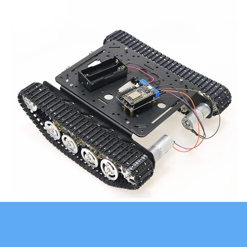 ESP8266 RC умный робот Танк шасси с двойным двигателем постоянного тока + макетная
