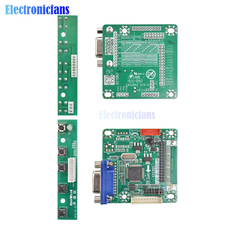 MT561-B MT6820-MD Универсальный LVDS lcd Montor экран универсальный драйвер привод плата 5 в 1"-42" Laptor компьютерный Модуль Запчасти DIY комплект