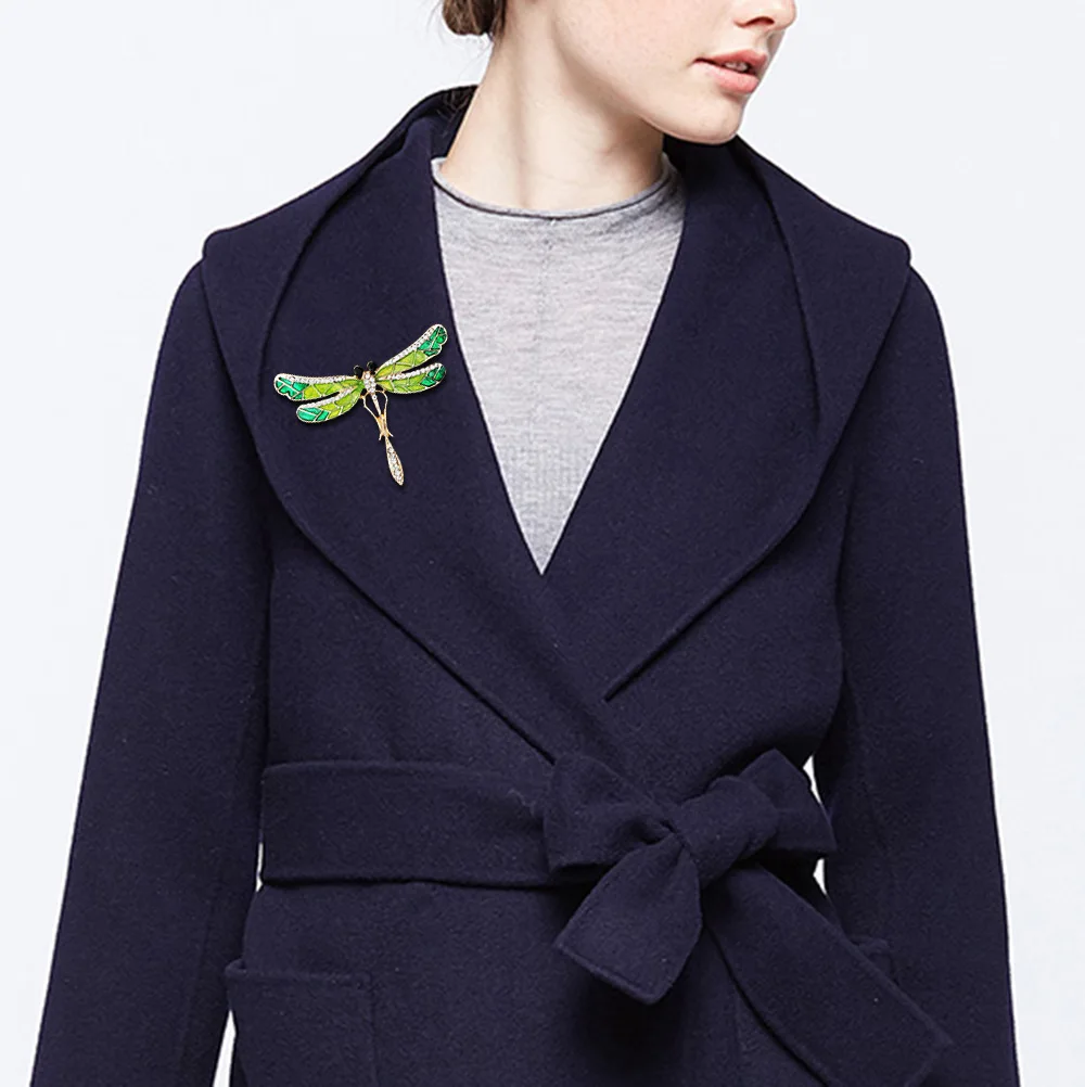Модная новинка корейские Броши в форме стрекозы ювелирные изделия пряжка