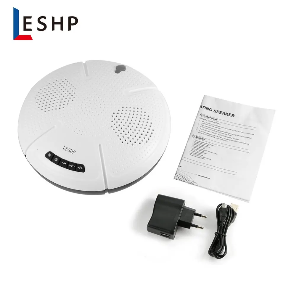 Светодиодный индикатор Handfree динамик телефон США/Великобритания/ЕС Plug беспроводной водонепроницаемый IP x7 плавающий динамик для любого устройства