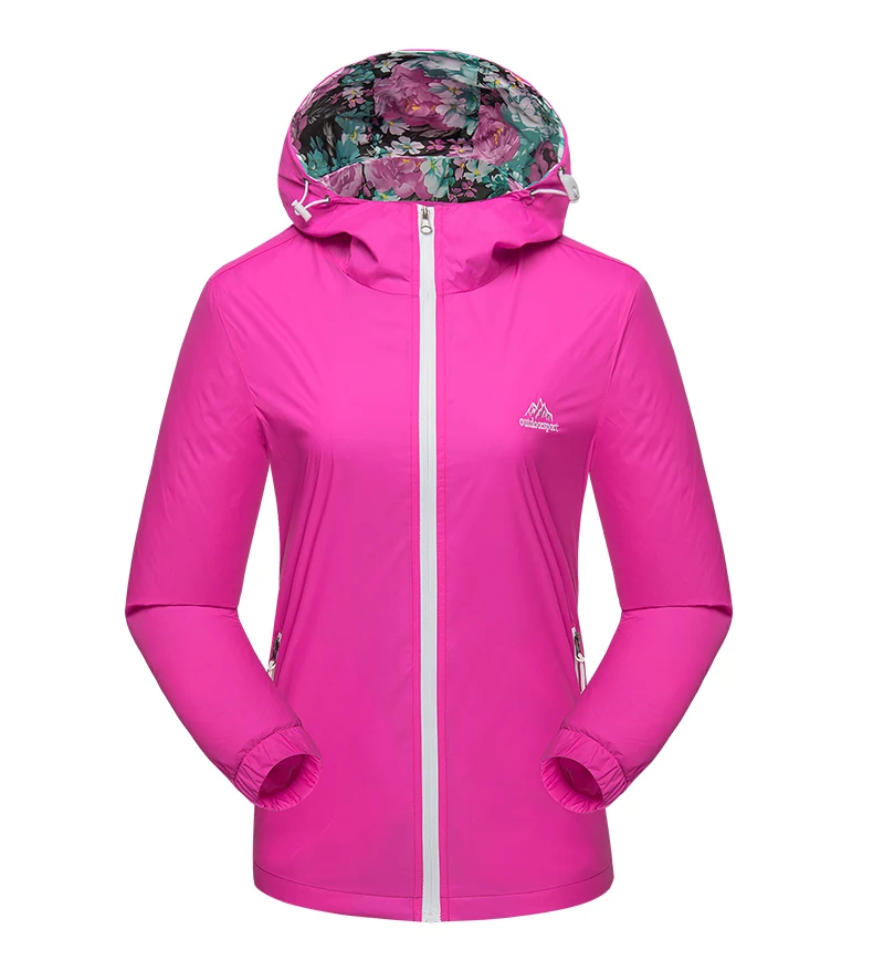 Коллекция лето-весна, женское дышащее спортивное пальто на открытом воздухе, тонизирующий светильник, походная куртка, Солнцезащитная одежда для кожи