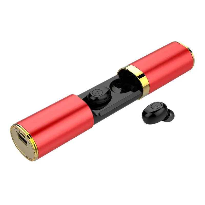 JD1811RJ as picture TWS V5.0 Bluetooth беспроводной с зарядным устройством 1300 мАч практичные наушники - Цвет: JD1811RJ as picture