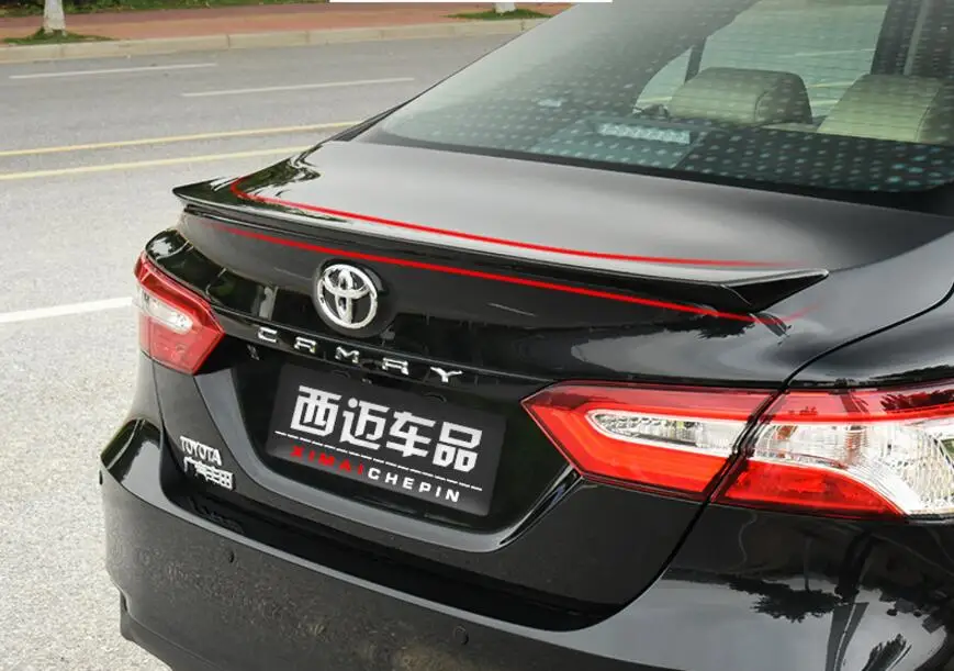 ABS Краски Автомобиля Заднее Крыло багажника выступ Спойлеры подходит для Toyota Camry