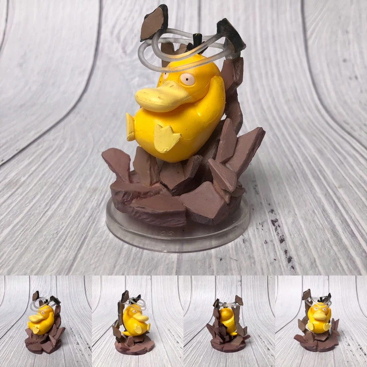 Pokemon Tasche Monster Sammlung Psyduck Verwirrung Amnesia Anime Abbildung  Action figuren Modell Favoriten Sammeln Ornamente| | - AliExpress