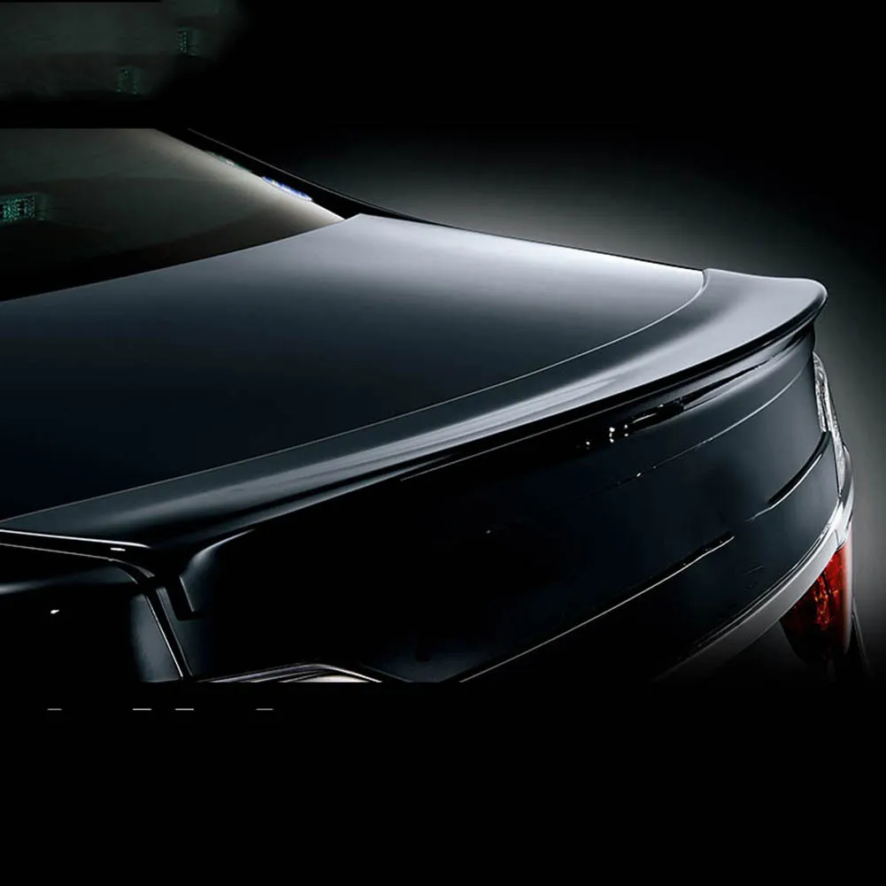 Для Toyota Camry ABS спойлер заднего багажника, крыла губ черный, белый цвет 2012 2013