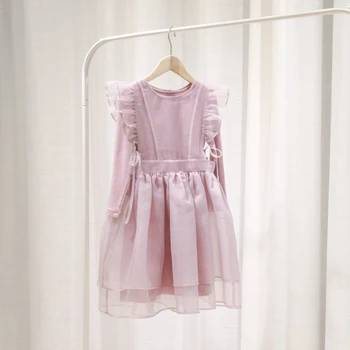 

ZMHYAOKE 2020 New Girls Casual Dresses Thanksgiving Toddler Girl Clothes My First Christmas Clothes SUMMER Party Girls Dresses