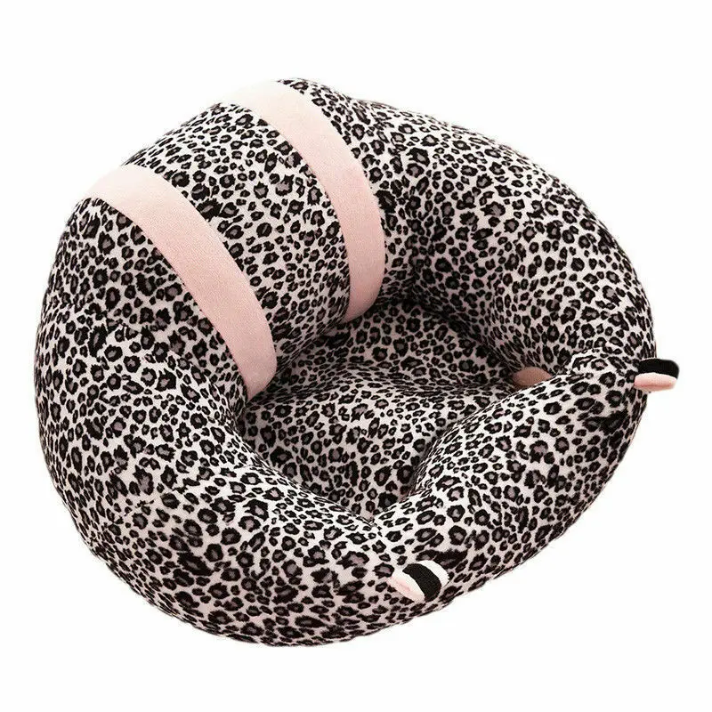 Infant Toddler Kids Baby Support Seat Sit Up Soft Chair Cushion Sofa Plush Pillow Toy Bean Bag Animal Sofa Seat