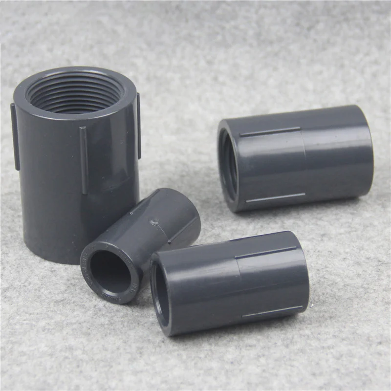 Женские резьбовые трубные соединения высокого качества НПВХ прямой штекер
